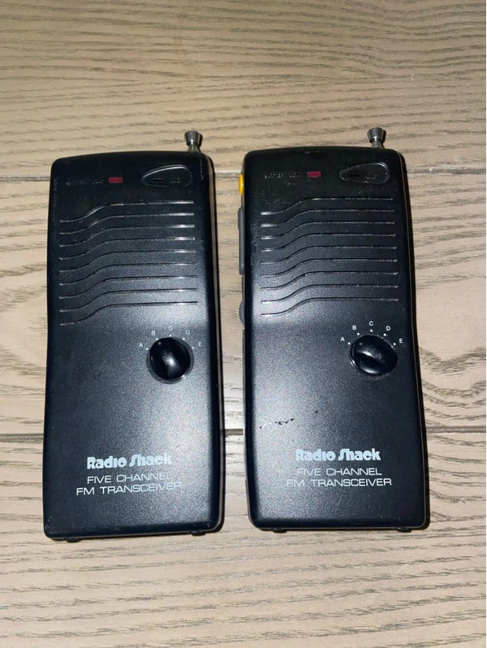 Radio shack walker talkies